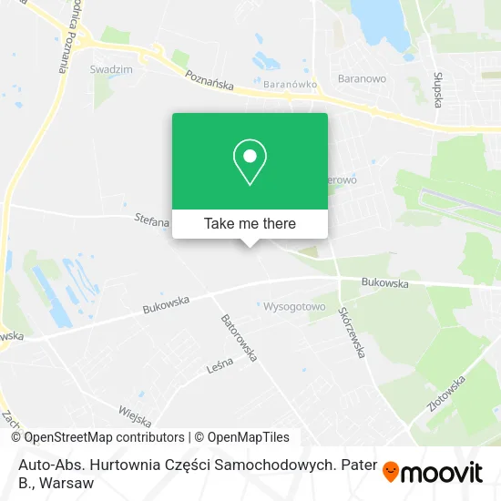 Auto-Abs. Hurtownia Części Samochodowych. Pater B. map