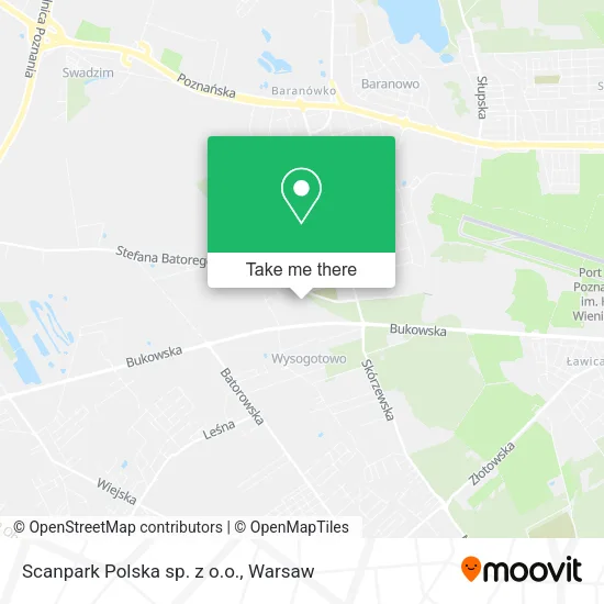 Карта Scanpark Polska sp. z o.o.