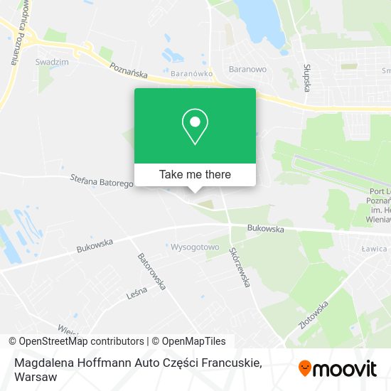 Magdalena Hoffmann Auto Części Francuskie map