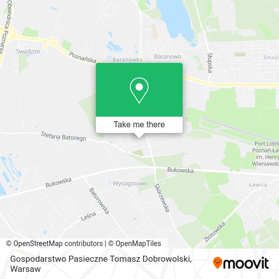 Gospodarstwo Pasieczne Tomasz Dobrowolski map