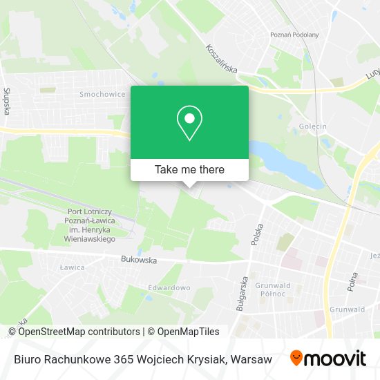 Biuro Rachunkowe 365 Wojciech Krysiak map