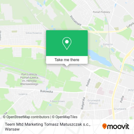 Teem Mtd Marketing Tomasz Matuszczak s.c. map