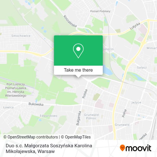 Duo s.c. Małgorzata Soszyńska Karolina Mikołajewska map