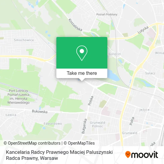 Карта Kancelaria Radcy Prawnego Maciej Paluszynski Radca Prawny