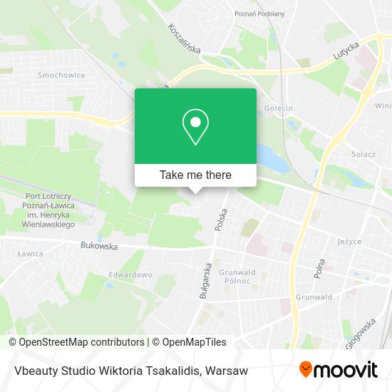 Vbeauty Studio Wiktoria Tsakalidis map