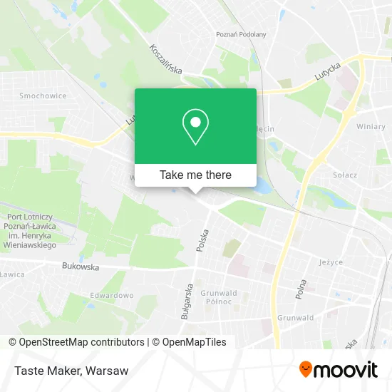 Карта Taste Maker