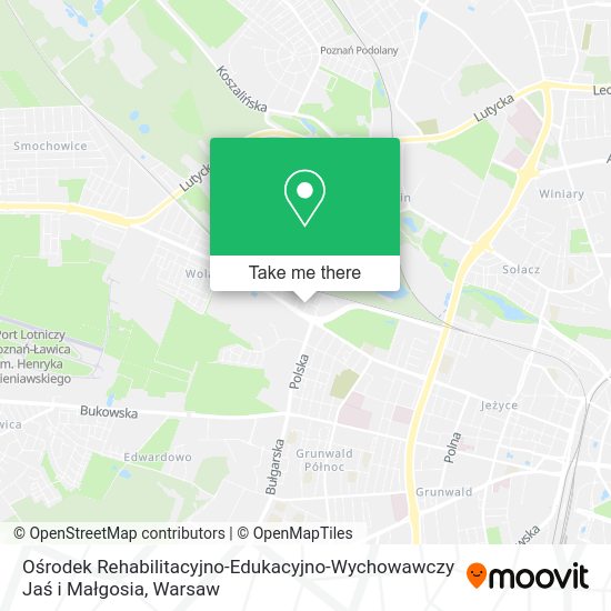 Ośrodek Rehabilitacyjno-Edukacyjno-Wychowawczy Jaś i Małgosia map