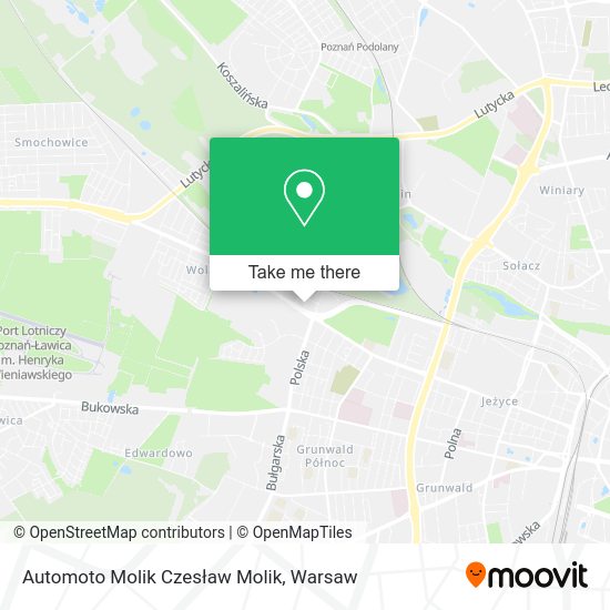 Automoto Molik Czesław Molik map