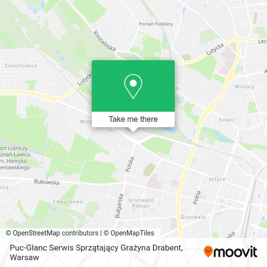 Puc-Glanc Serwis Sprzątający Grażyna Drabent map