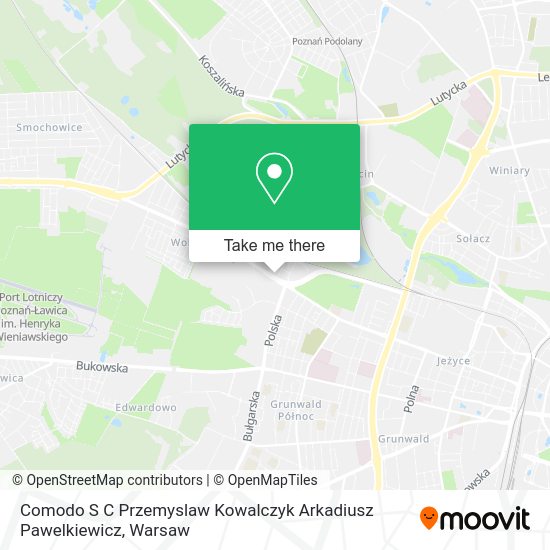 Comodo S C Przemyslaw Kowalczyk Arkadiusz Pawelkiewicz map