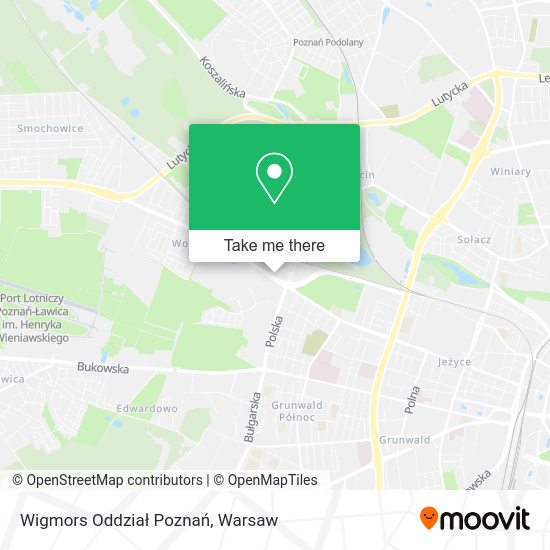 Карта Wigmors Oddział Poznań