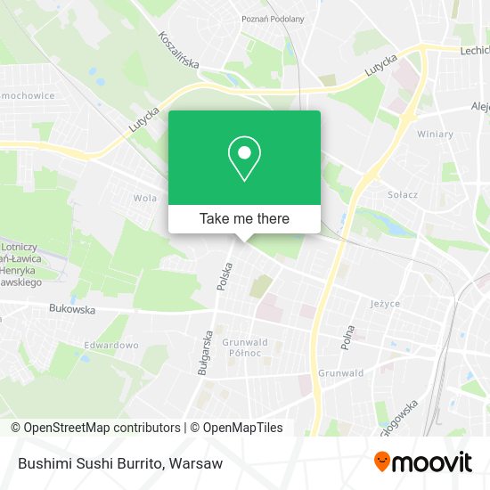 Bushimi Sushi Burrito map