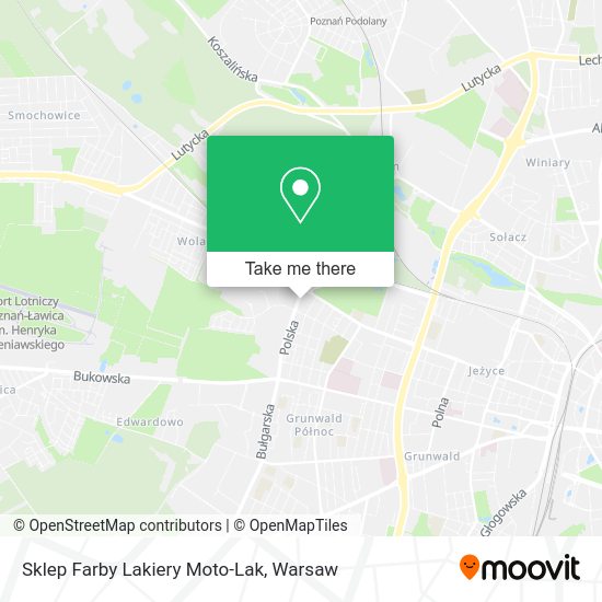 Sklep Farby Lakiery Moto-Lak map