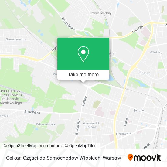 Карта Celkar. Części do Samochodów Włoskich