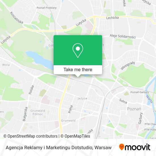 Agencja Reklamy i Marketingu Dotstudio map