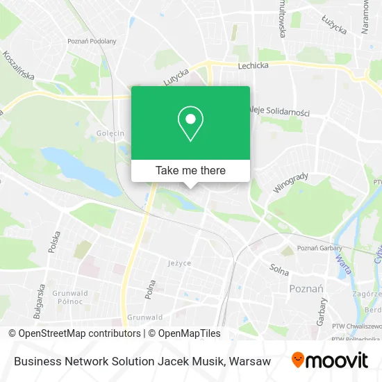 Карта Business Network Solution Jacek Musik