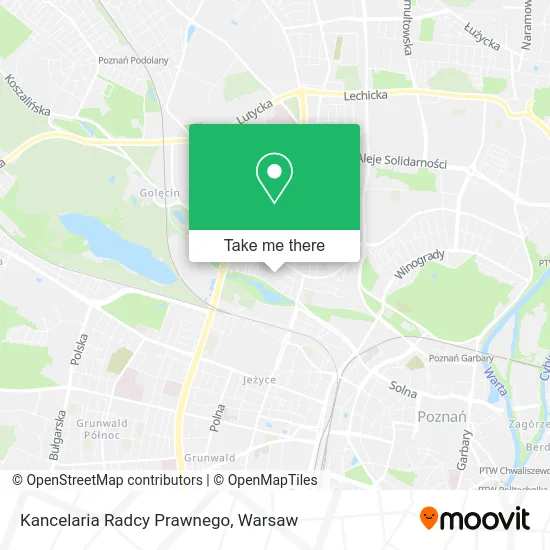 Карта Kancelaria Radcy Prawnego