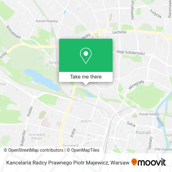 Карта Kancelaria Radcy Prawnego Piotr Majewicz