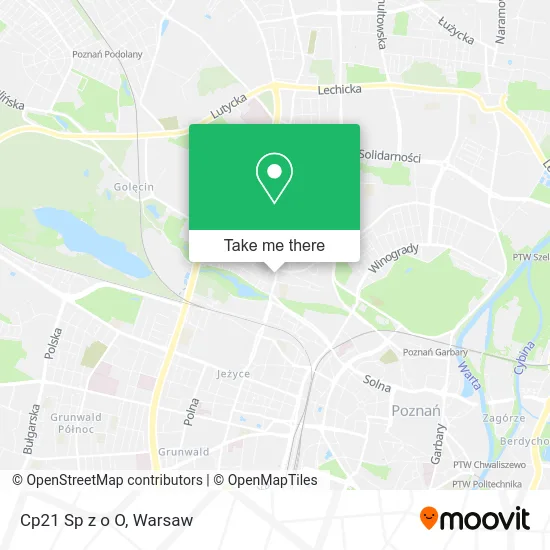Cp21 Sp z o O map