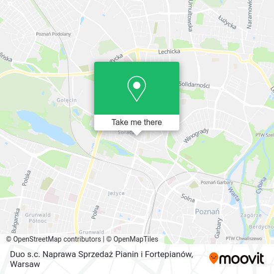 Duo s.c. Naprawa Sprzedaż Pianin i Fortepianów map