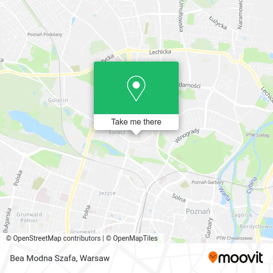 Карта Bea Modna Szafa