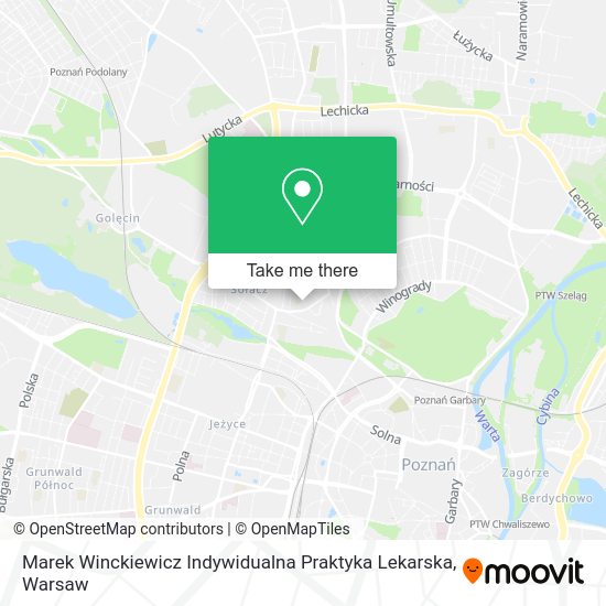 Marek Winckiewicz Indywidualna Praktyka Lekarska map