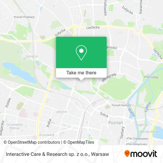 Карта Interactive Care & Research sp. z o.o.