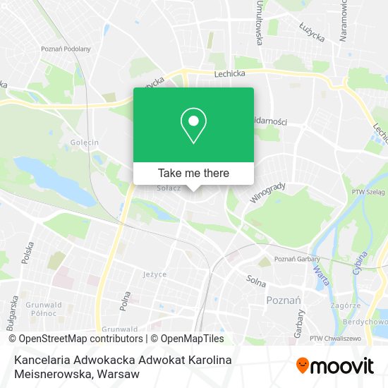 Карта Kancelaria Adwokacka Adwokat Karolina Meisnerowska