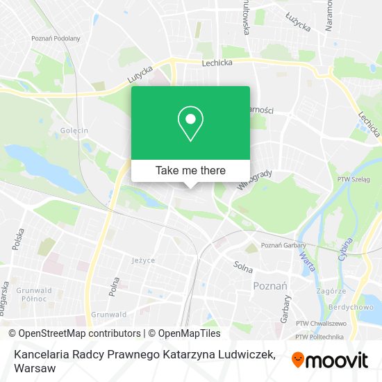 Kancelaria Radcy Prawnego Katarzyna Ludwiczek map