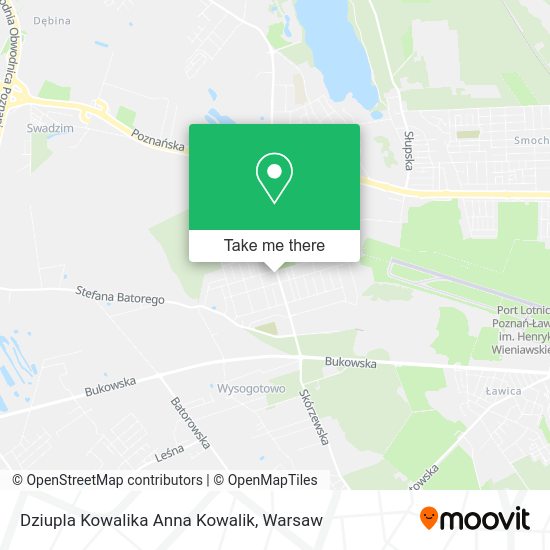 Dziupla Kowalika Anna Kowalik map