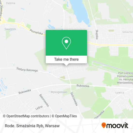 Rode. Smażalnia Ryb map