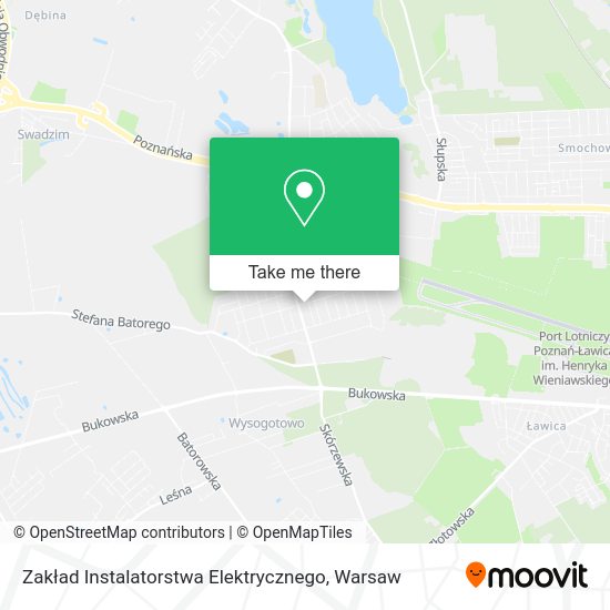 Карта Zakład Instalatorstwa Elektrycznego