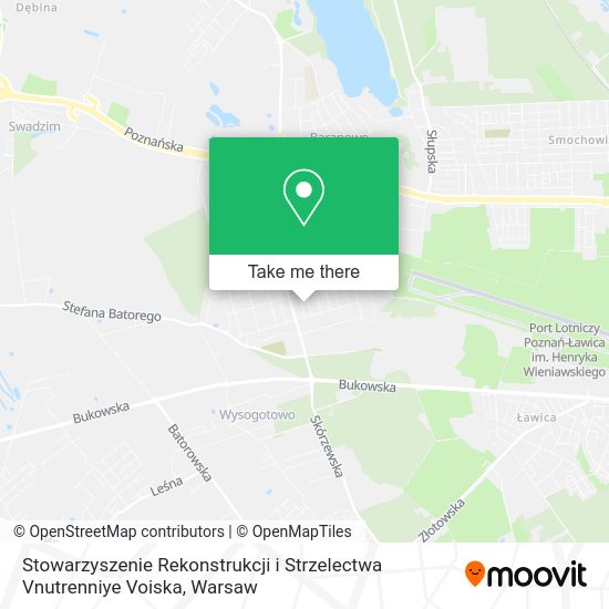 Stowarzyszenie Rekonstrukcji i Strzelectwa Vnutrenniye Voiska map