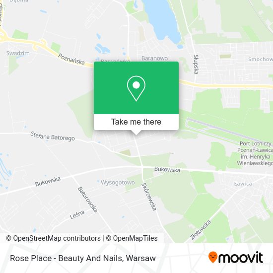 Rose Place - Beauty And Nails map