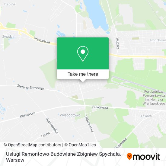 Usługi Remontowo-Budowlane Zbigniew Spychała map