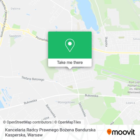 Kancelaria Radcy Prawnego Bożena Bandurska Kasperska map