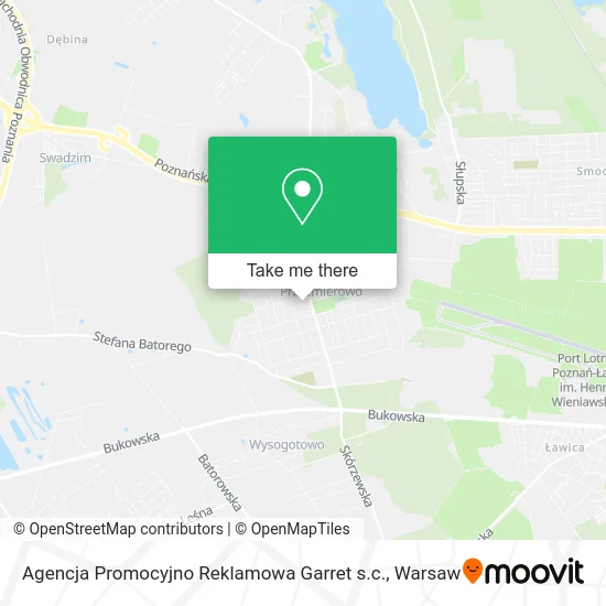 Карта Agencja Promocyjno Reklamowa Garret s.c.
