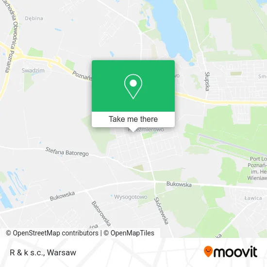 Карта R & k s.c.