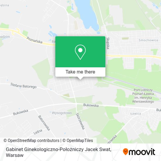 Gabinet Ginekologiczno-Położniczy Jacek Swat map