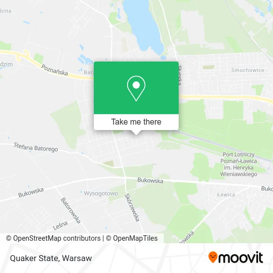 Карта Quaker State