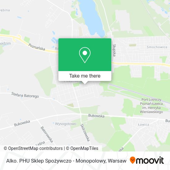 Alko. PHU Sklep Spożywczo - Monopolowy map