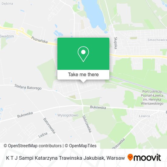 K T J Sampi Katarzyna Trawinska Jakubiak map