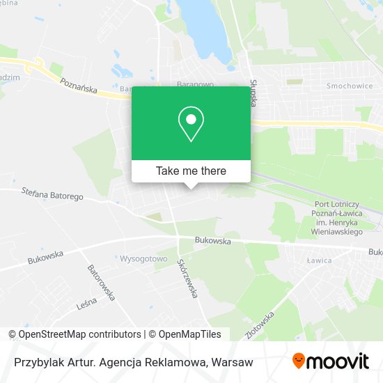 Przybylak Artur. Agencja Reklamowa map