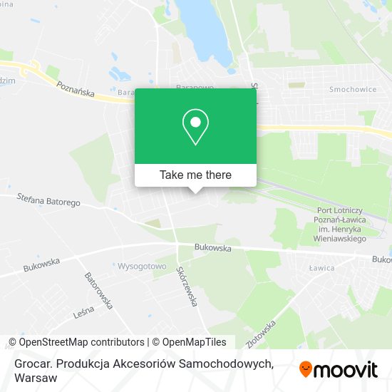 Grocar. Produkcja Akcesoriów Samochodowych map