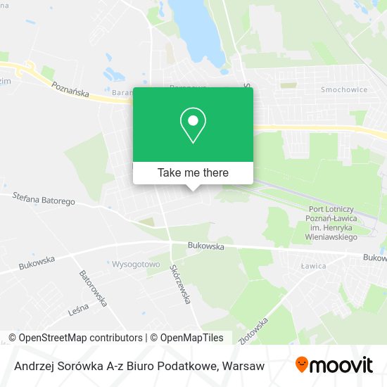 Andrzej Sorówka A-z Biuro Podatkowe map