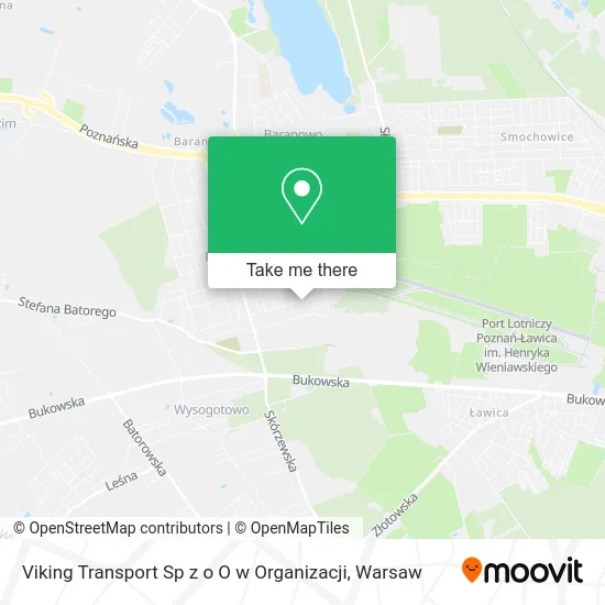 Карта Viking Transport Sp z o O w Organizacji