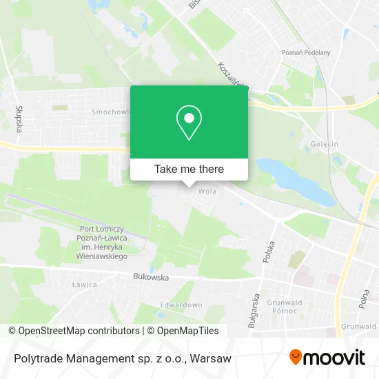 Карта Polytrade Management sp. z o.o.