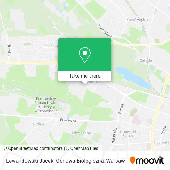 Карта Lewandowski Jacek. Odnowa Biologiczna