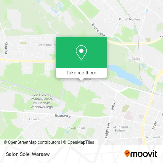 Карта Salon Sole