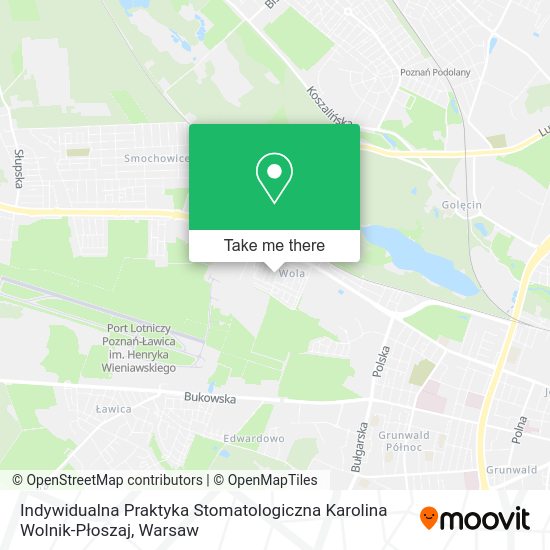 Indywidualna Praktyka Stomatologiczna Karolina Wolnik-Płoszaj map